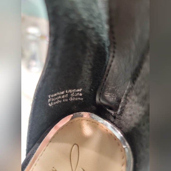 Jewel Badgley Mischka black rhinestone 4" dress heels - Picture 9 of 9